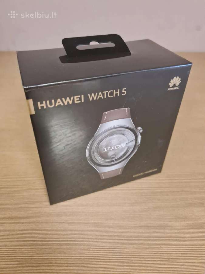 Huawei Watch 5 Brown (46mm) (esim) (Naujas) - nuotraukos Nr. 3