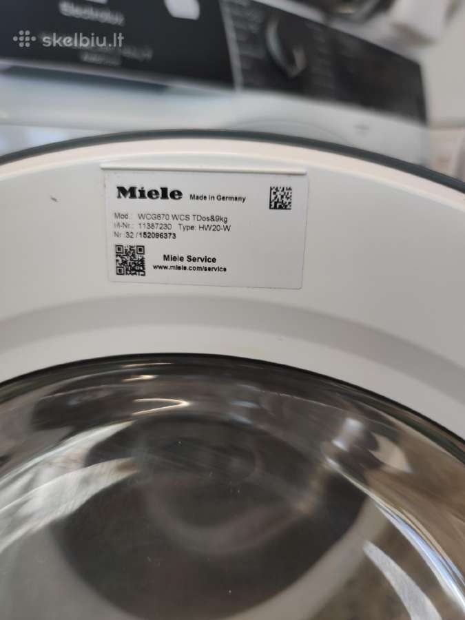 Meile w1 Twindos 8kg - nuotraukos Nr. 2