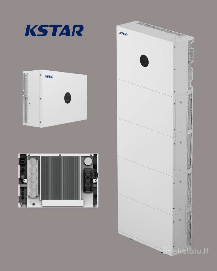 Energijos kaupikliai namams 10-15-20kwh su invert. - nuotraukos Nr. 2