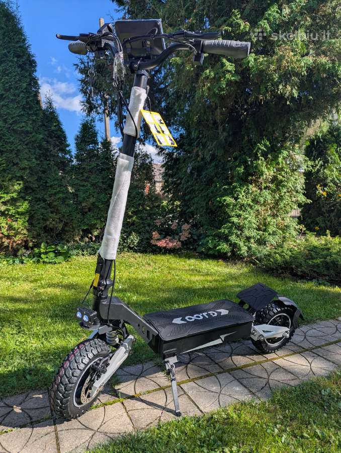 Naujiena Lietuvoje elektrinis paspirtukas Ootd T10 - nuotraukos Nr. 2
