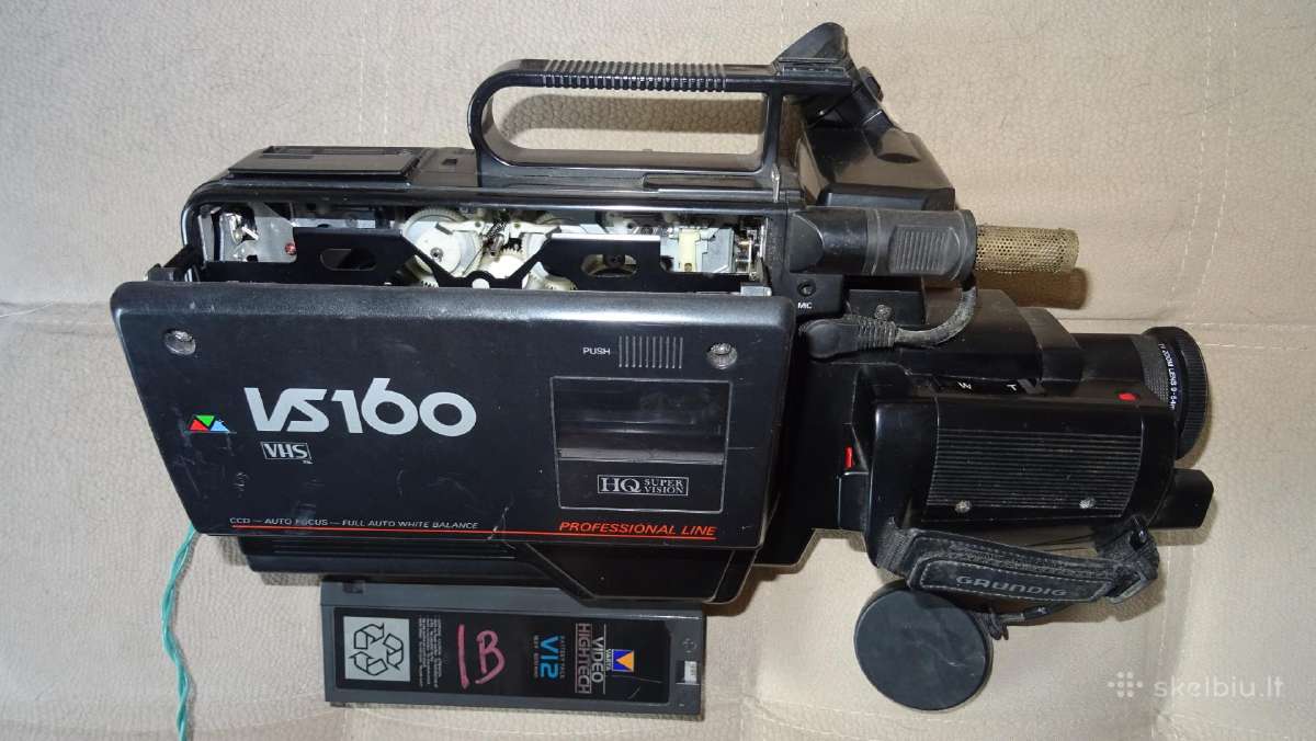 Grundig Vhs video kamera - nuotraukos Nr. 3
