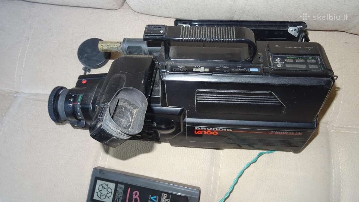 Grundig Vhs video kamera - nuotraukos Nr. 6