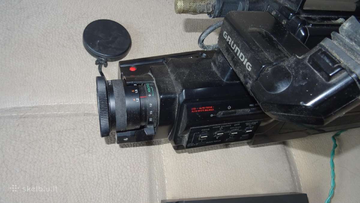 Grundig Vhs video kamera - nuotraukos Nr. 4