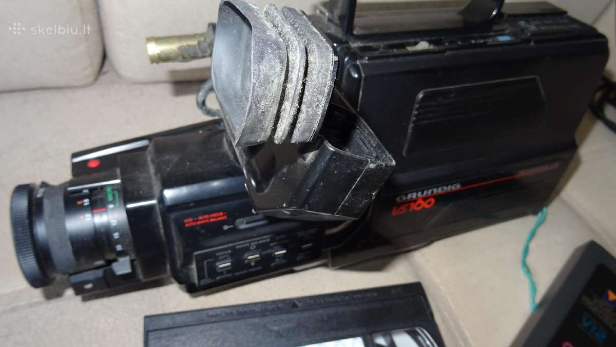Grundig Vhs video kamera - nuotraukos Nr. 13