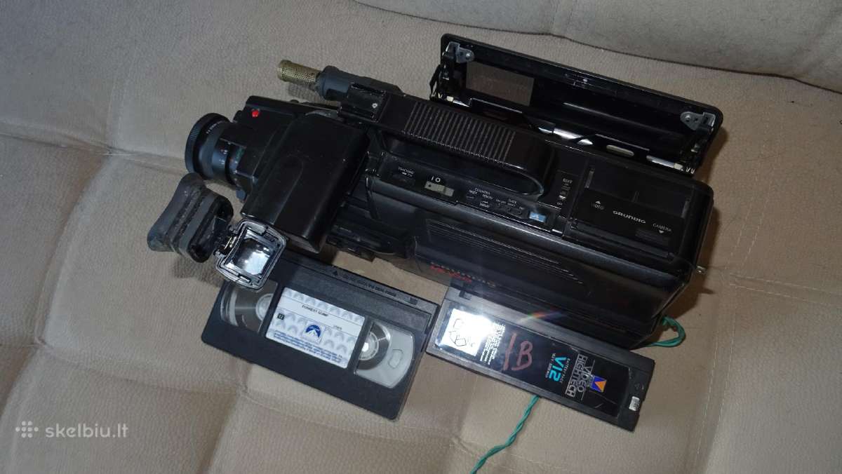 Grundig Vhs video kamera - nuotraukos Nr. 15
