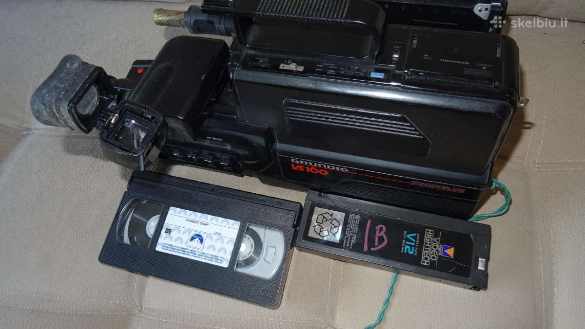 Grundig Vhs video kamera - nuotraukos Nr. 16