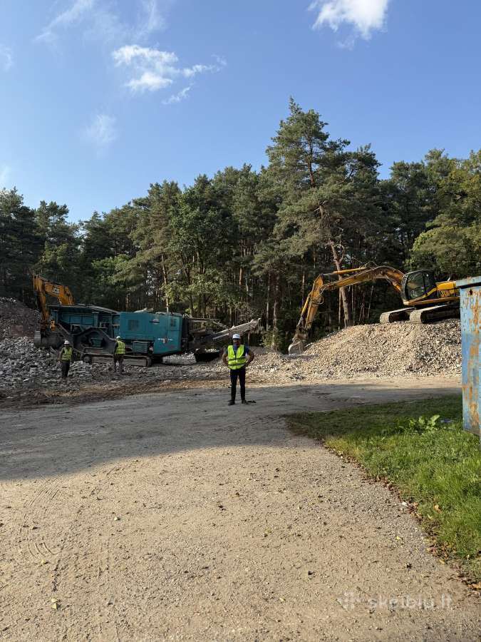 Betono trupinimas akmenskaldes nuoma griovimo darb - nuotraukos Nr. 4