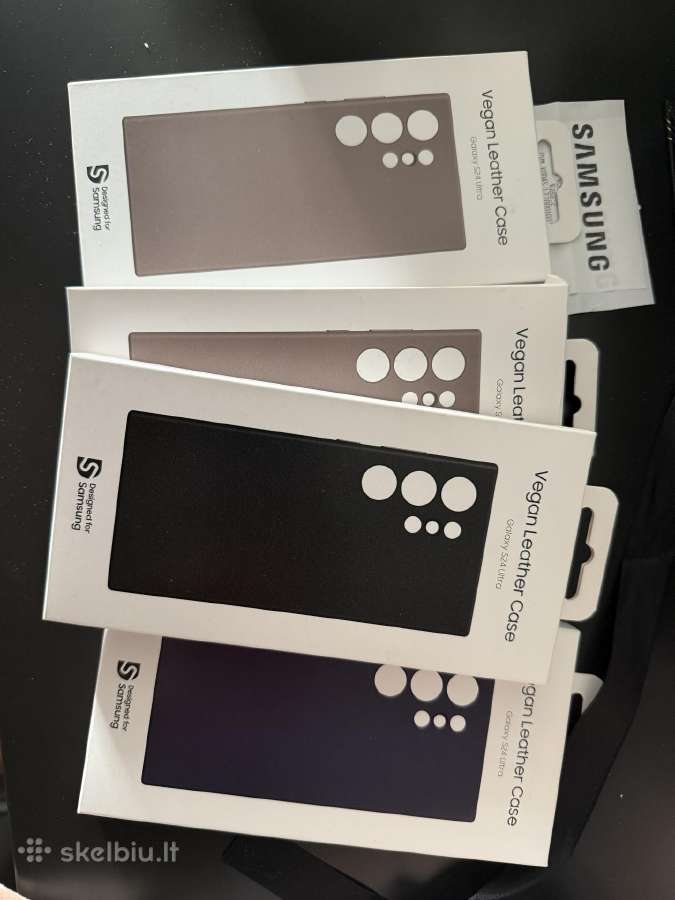 Samsung Galaxy S24 Ultra Vegan Leather dėklus