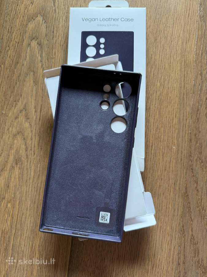 Samsung Galaxy S24 Ultra Vegan Leather dėklus - nuotraukos Nr. 2