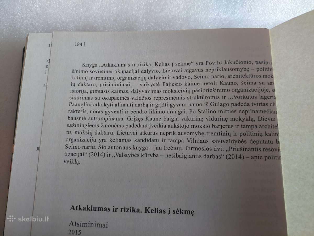 Atkaklumas ir rizika. Kelias į sėkmę - nuotraukos Nr. 7