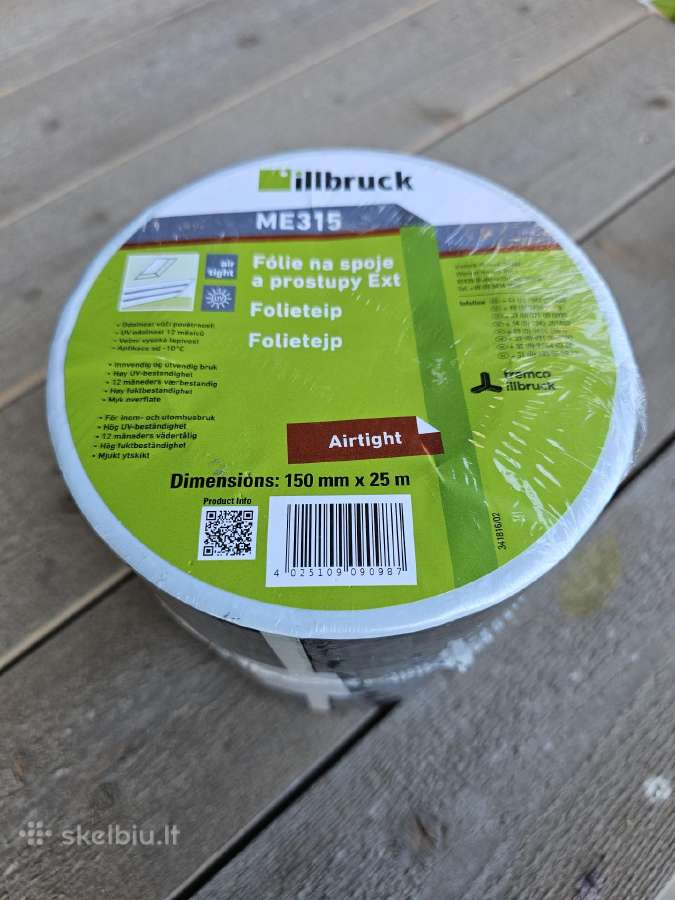Sandarinimo juosta išorei ir vidui Illbruck Me315