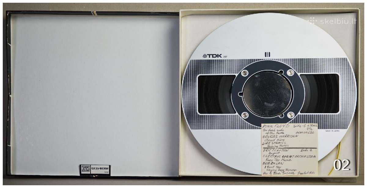 Magnetofono juostos Tdk Agfa Revox Maxell - nuotraukos Nr. 10