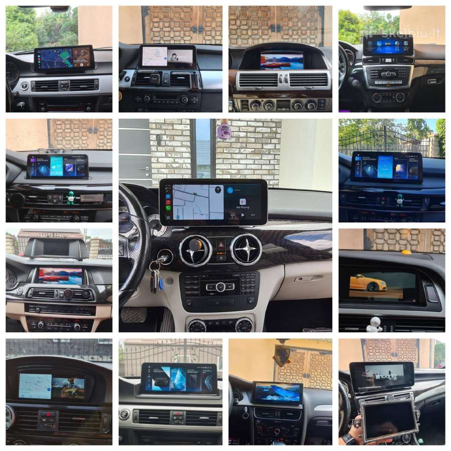 Naujos android multimedijos daugumai automobilių