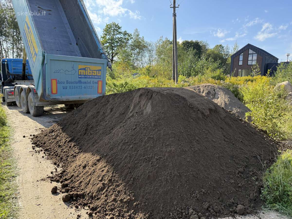 Smėlis pamatų užpylimui 18m3 tik 170e - nuotraukos Nr. 11