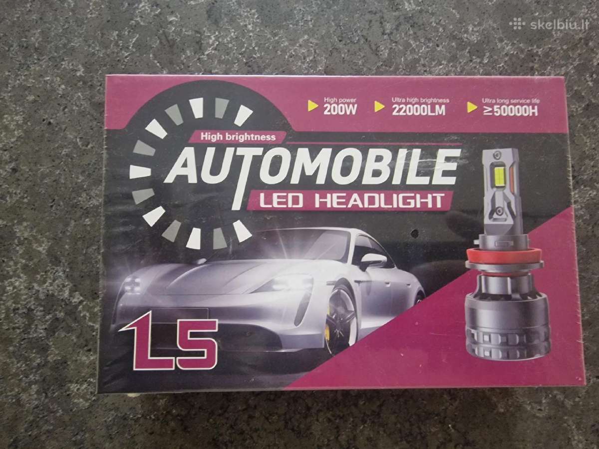 LED lemputės H11 200w