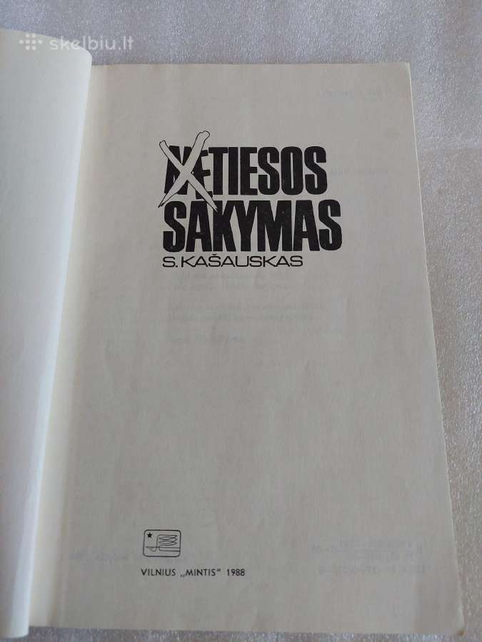 Tiesos sakymas - nuotraukos Nr. 2