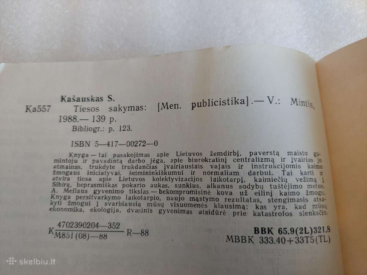 Tiesos sakymas - nuotraukos Nr. 3