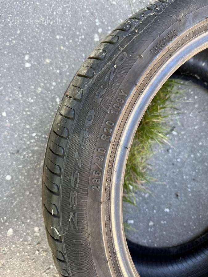 245/45 R20 285/40 R20 Padangos - nuotraukos Nr. 3