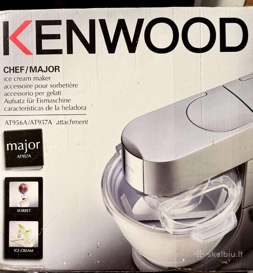 Kenwood Chef/major ledų gaminimo priedas At957 - nuotraukos Nr. 2