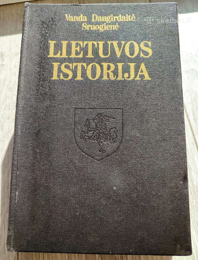 Lietuvos istorija vadovelis 1990