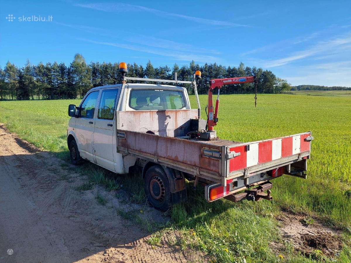 VW Transporter su kranu - nuotraukos Nr. 3