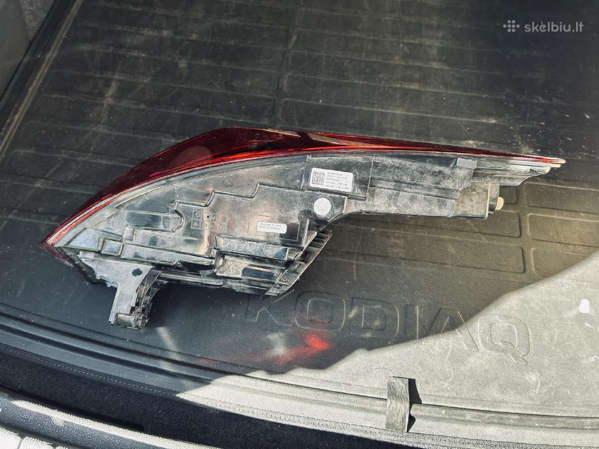 Škoda Kodiaq 2023 galinis žibintas kairės pusės. - nuotraukos Nr. 6