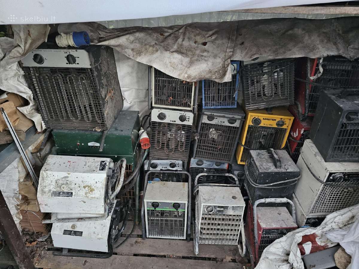 Elektriniai šildytuvai - nuotraukos Nr. 3