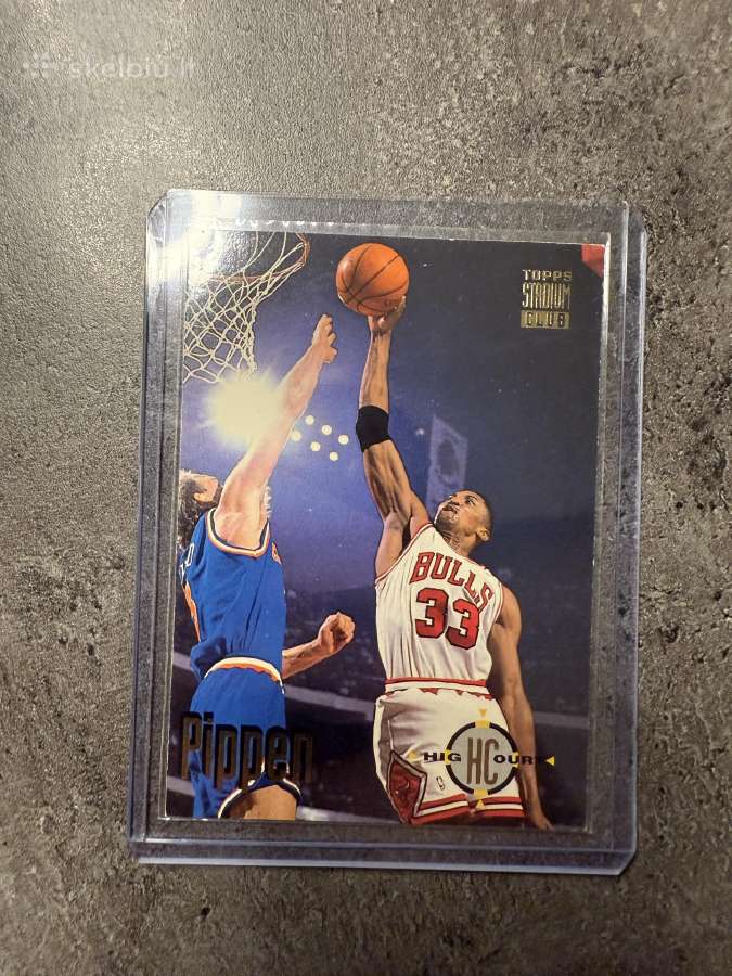 Nba Kolekcinės krepšinio kortelės Scottie Pippen