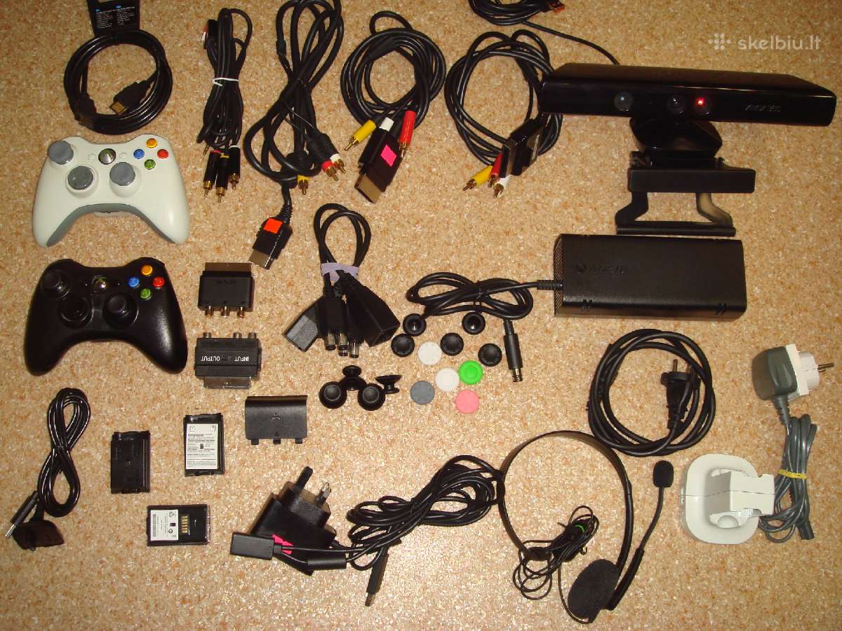 Xbox priedai,ausines,TV laidai,pultu Laidai.ir T.t - nuotraukos Nr. 3
