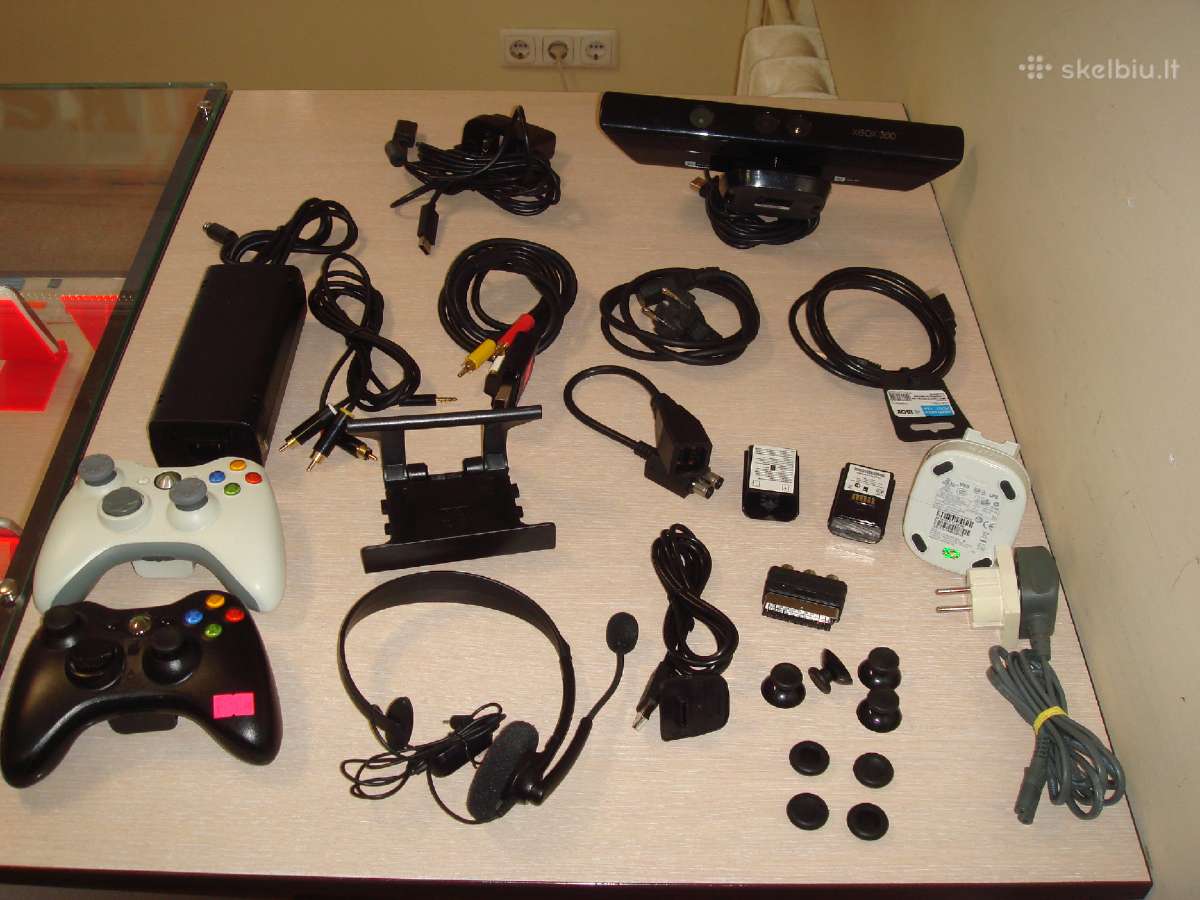 Xbox priedai,ausines,TV laidai,pultu Laidai.ir T.t - nuotraukos Nr. 2