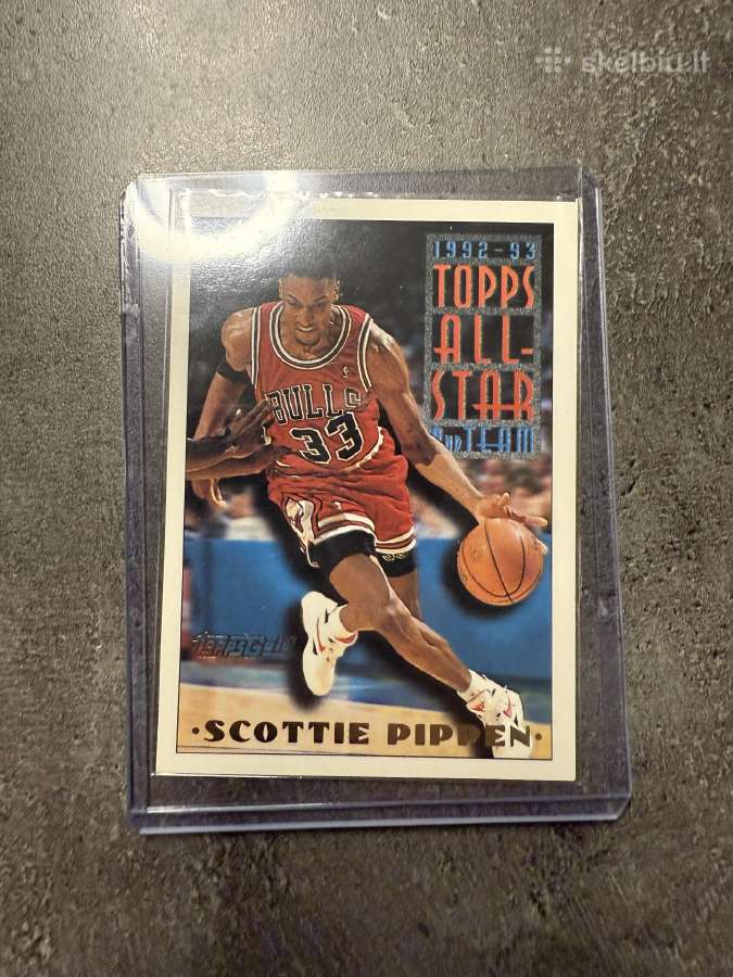 Nba Kolekcinės krepšinio kortelės Scottie Pippen