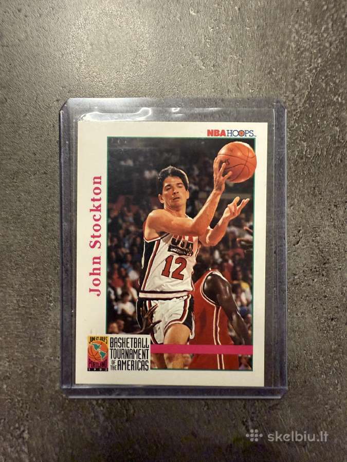 Nba Kolekcinės krepšinio kortelės John Stockton