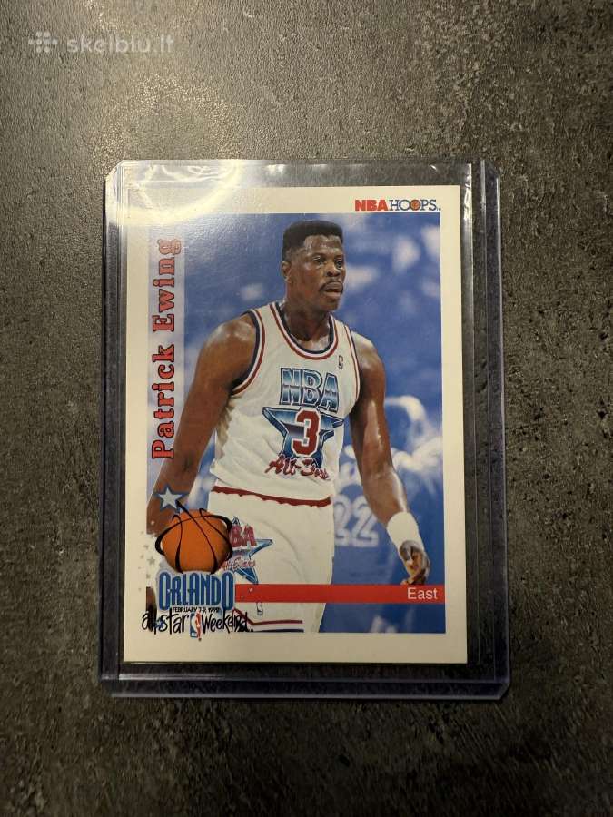 Nba Kolekcinės krepšinio kortelės Patrick Ewing