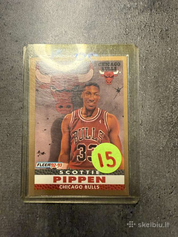 Nba Kolekcinės krepšinio kortelės Scottie Pippen