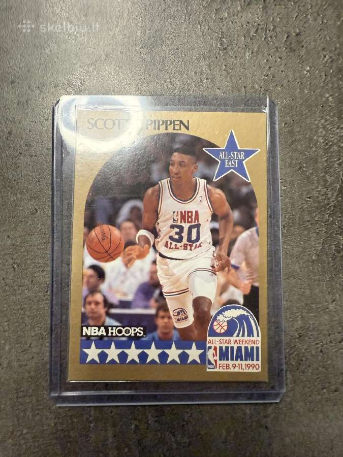 Nba Kolekcinės krepšinio kortelės Scottie Pippen