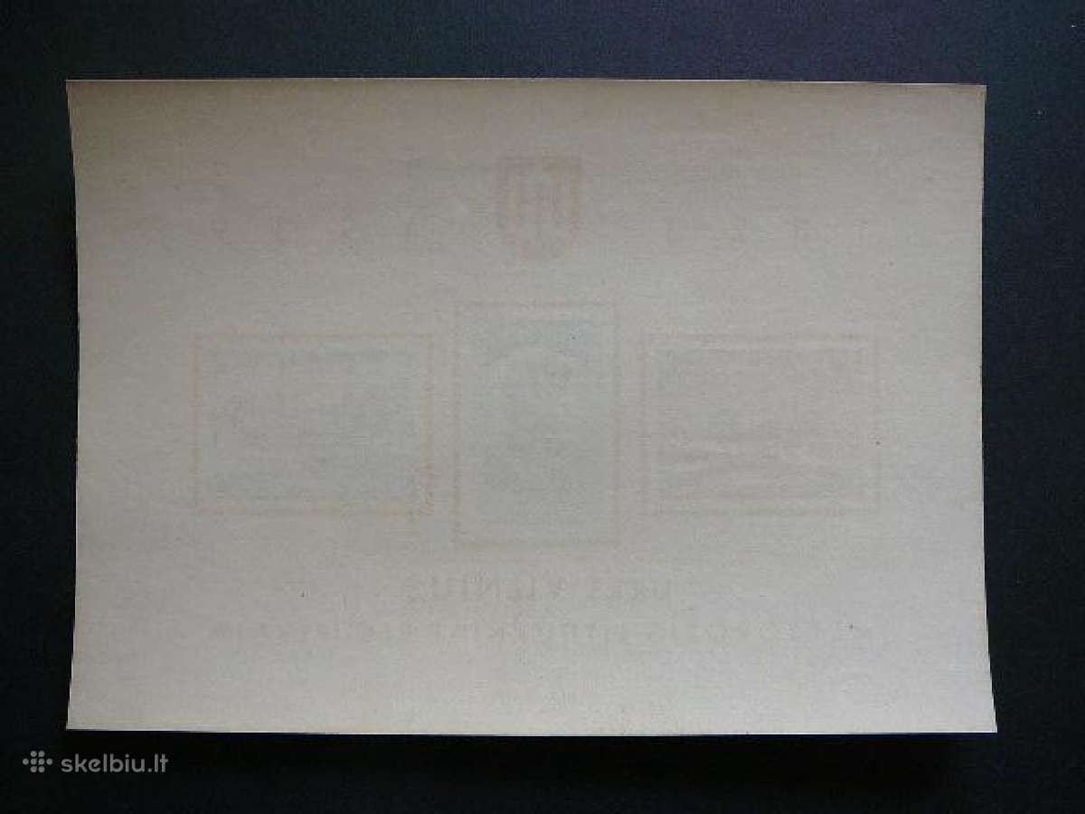 Lietuva 1940 Vilniaus atgavimas Blk2 Mnh lit466m - nuotraukos Nr. 2