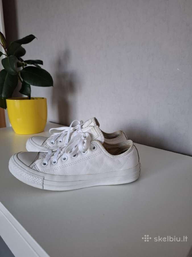 Natūralios odos Converse sportbačiai