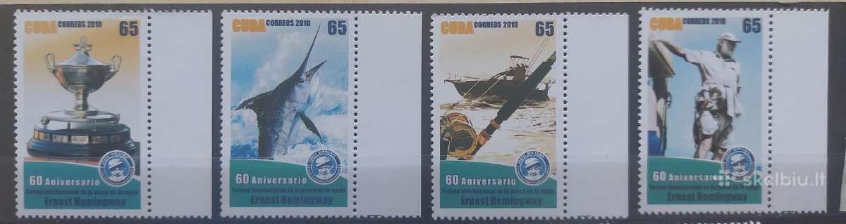 Kuba 2010 , švarūs Michel -5420-5423