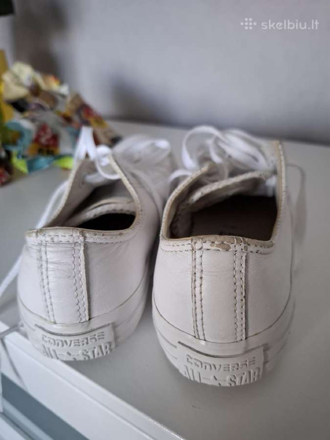 Natūralios odos Converse sportbačiai - nuotraukos Nr. 5