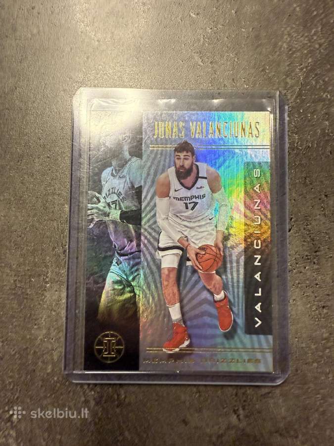 Nba Kolekcinės krepšinio kortelės Jonas Valanciuna