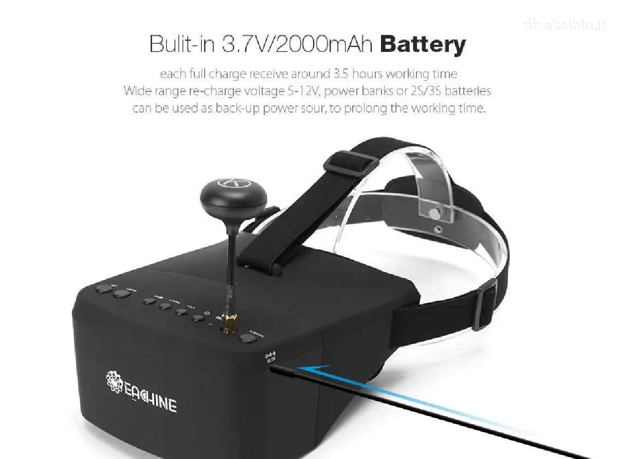 Nauji Fpv akiniai Eachine Ev800 - nuotraukos Nr. 3
