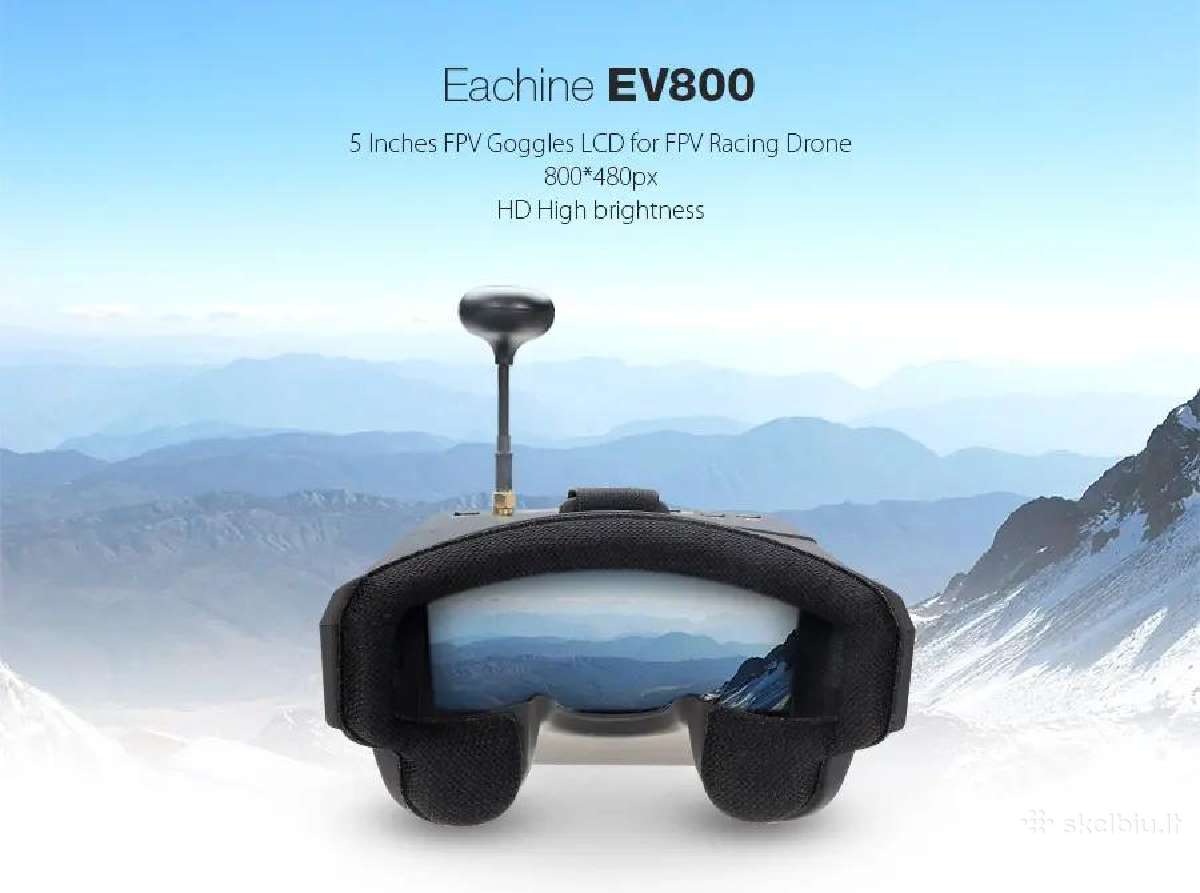 Nauji Fpv akiniai Eachine Ev800 - nuotraukos Nr. 11