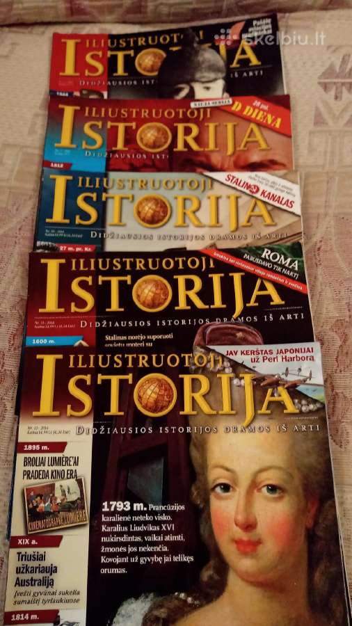 Iliustruotoji istorija 2013-2014 m 5 vnt