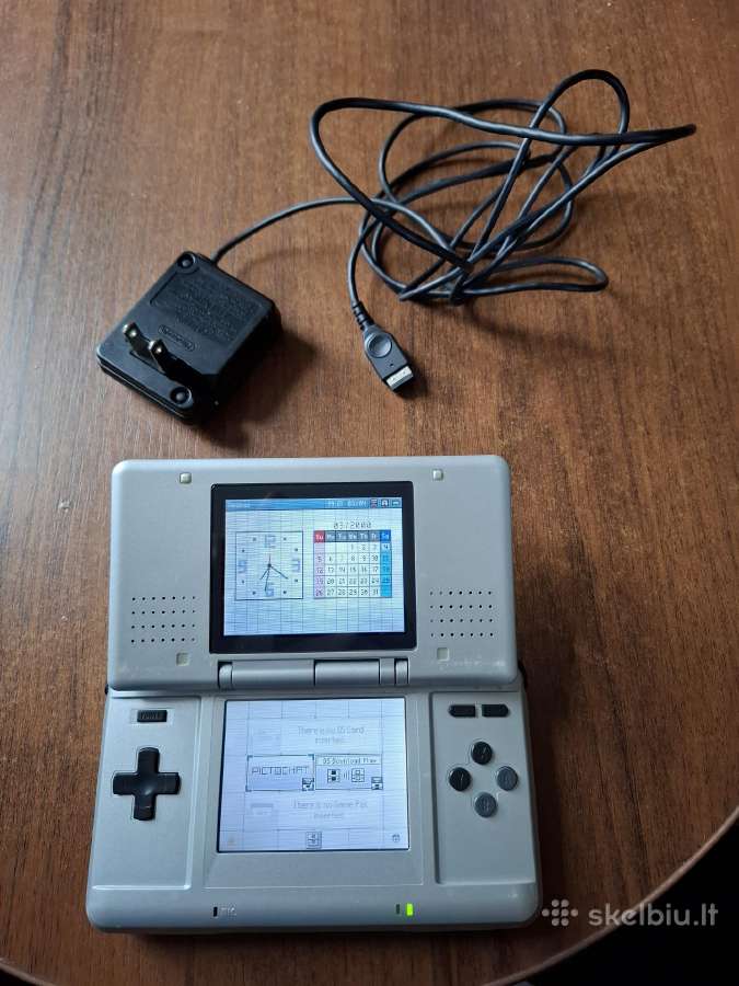 Original Nintendo DS Silver - nuotraukos Nr. 2