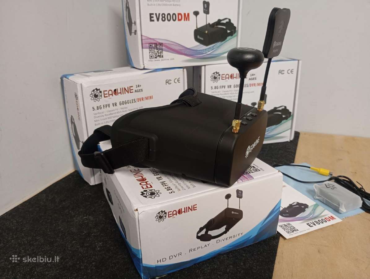 Nauji fpv akiniai Eachine Ev800dm - nuotraukos Nr. 2