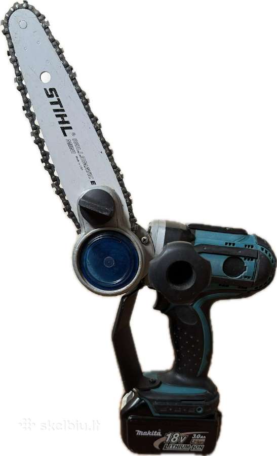 Makita grandininis pjūklas 18v