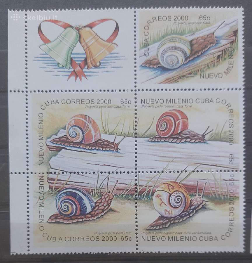 Kuba 2000 gamta , švarūs Michel 4324-4328