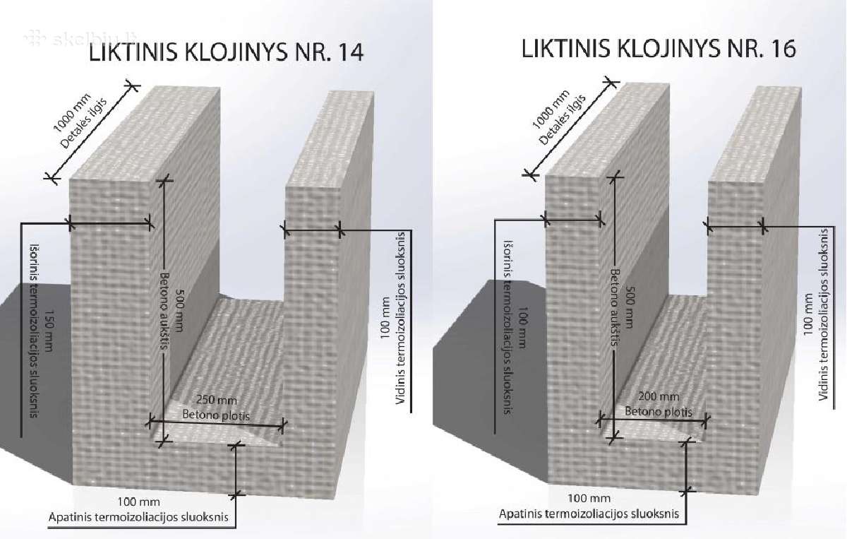 Liktiniai klojiniai iš Eps - nuotraukos Nr. 2