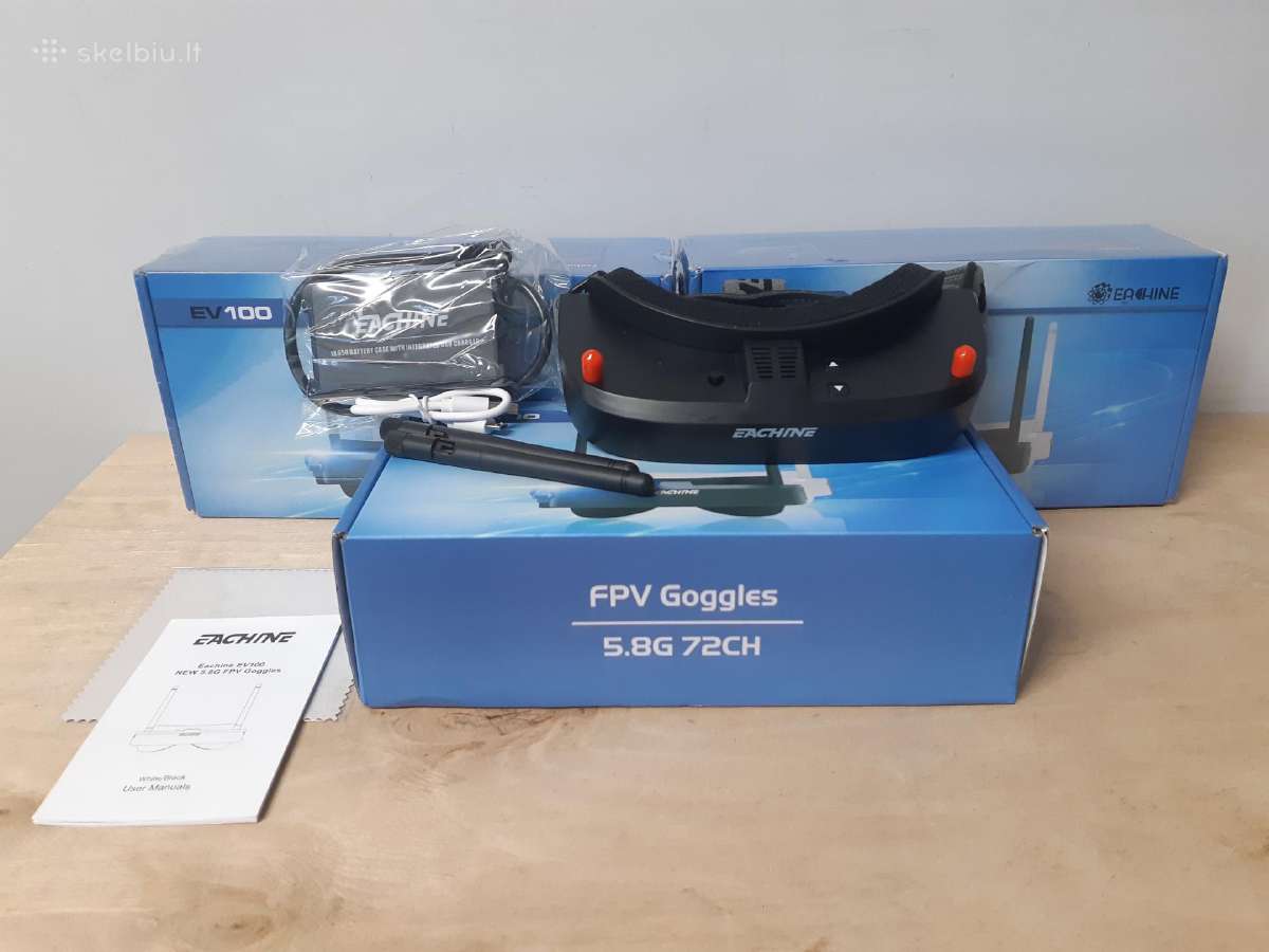 Nauji Fpv akiniai Eachine Ev100 - nuotraukos Nr. 2