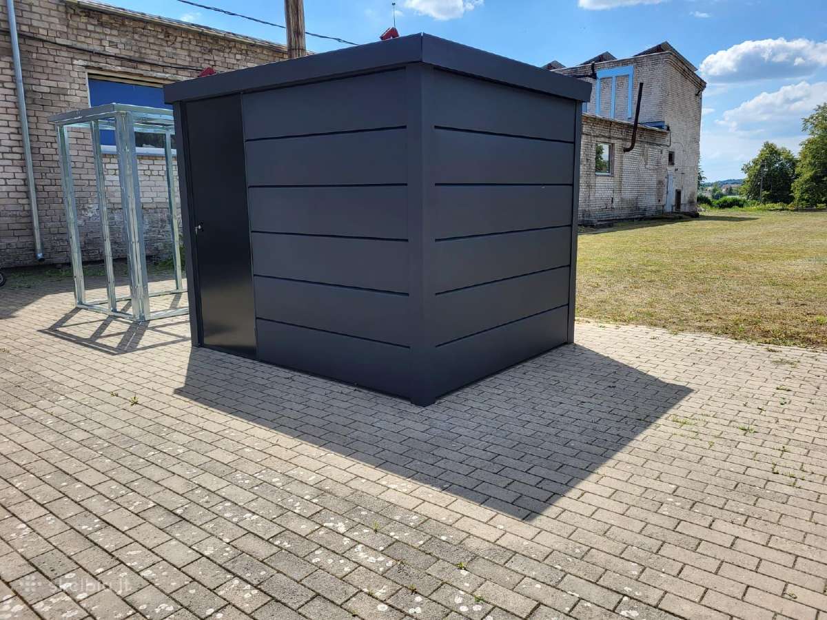 Parduodamas skardinis sandėliukas 5 kv. m. - nuotraukos Nr. 2